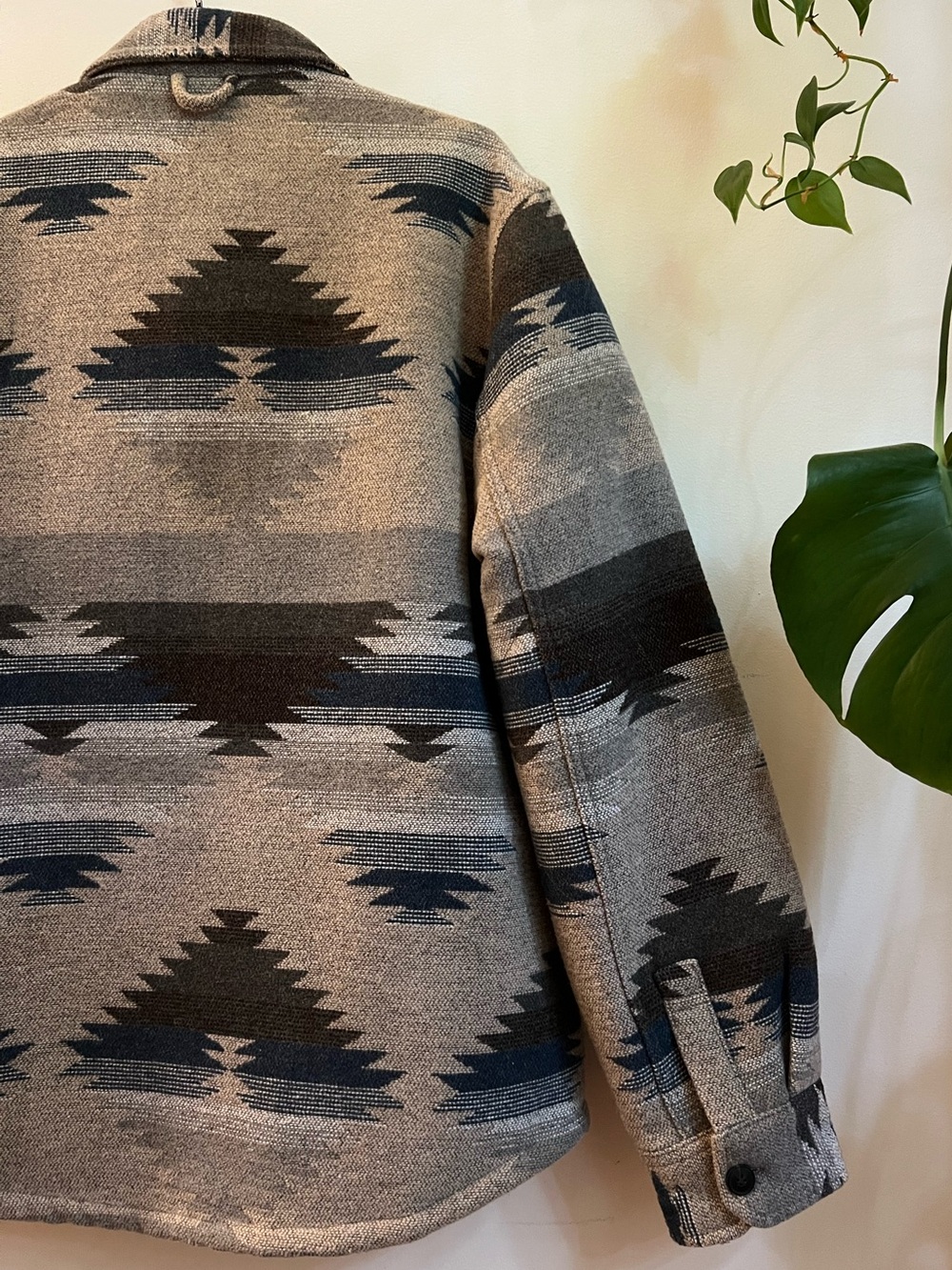 Men’s Wool Patterned Jacket - Picture 6 of 8